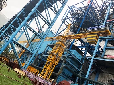 响水电站改造工程现场施工