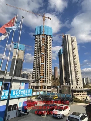 贵阳百花新苑多台塔机租赁及安装